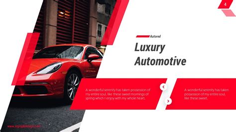 Autored Automotive Powerpoint Template