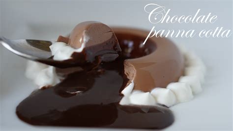 チョコレート・パンナコッタの作り方panna Cotta Recipe～ Asmr Youtube