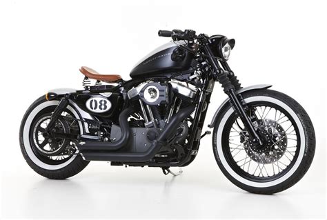 In this version sold from year 1997 , the dry weight is 222.0. Umgebautes Motorrad Harley-Davidson Sportster XL 1200 N ...