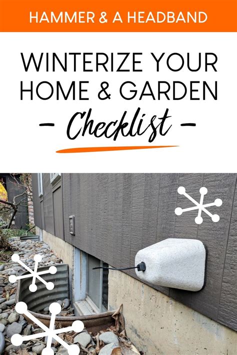 Winterizing Checklist To Protect Your Home And Garden Outdoor Refrigerator Winter Garden
