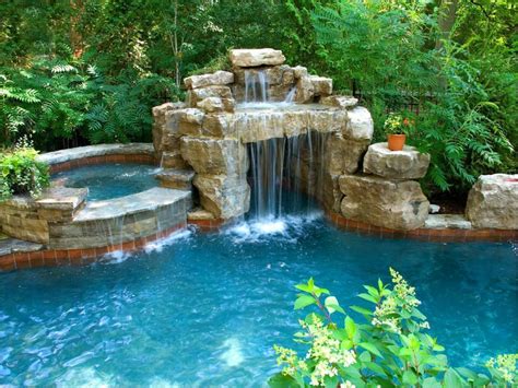 Grotto Dream Backyard Pool Pools Backyard Inground Backyard Pool