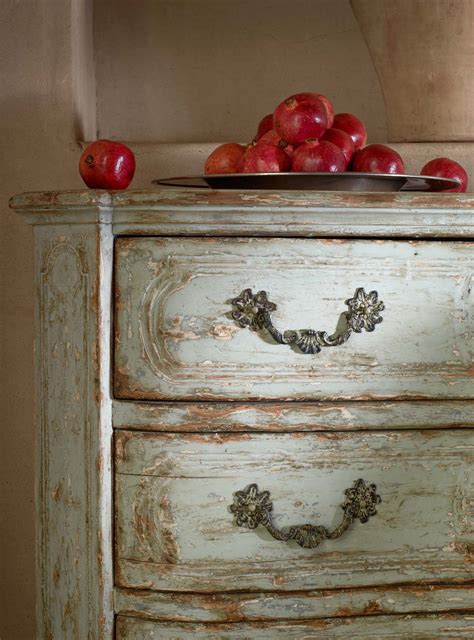 Patina Detail On The Northern Italian Chest Of Drawers From Ralph
