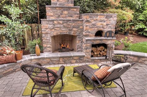 Quiet Cornerinspiring Outdoor Fireplace Ideas Quiet Corner