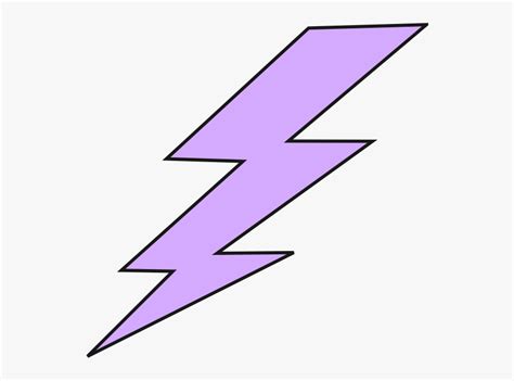 Purple Lightning Bolt Clipart Cartoon Purple Lightning