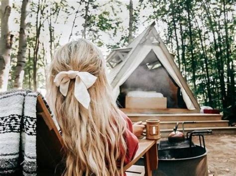 Camping Hairstyles For Long Hair Look Fab While On A Trip