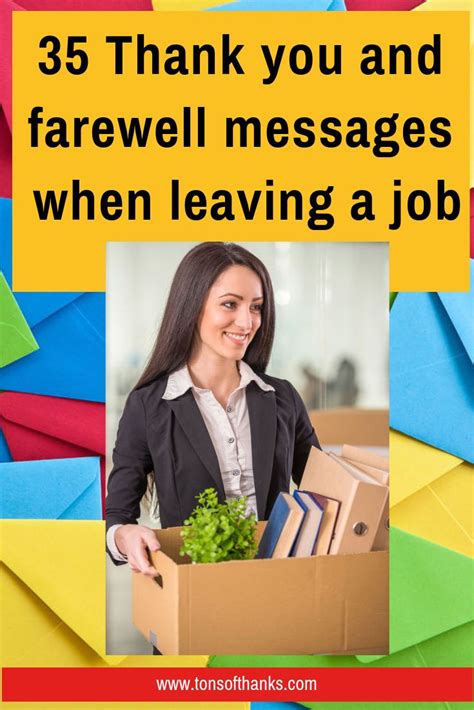 Farewell Thank You Messages For Coworkers When Leaving A Job Leaving A Job Quotes Farewell