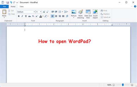 How To Open Wordpad On Windows 6 Ways With Pictures