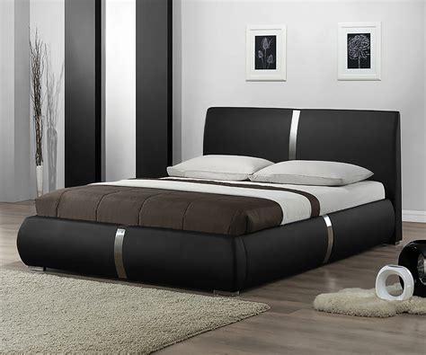 Willsoon Furniture 1859 Simple Concise Modern Leather Platform Bed