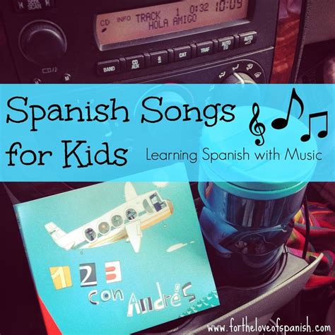 ¡1 2 3 Con Andrés A Review Kids Songs For Learning Spanish