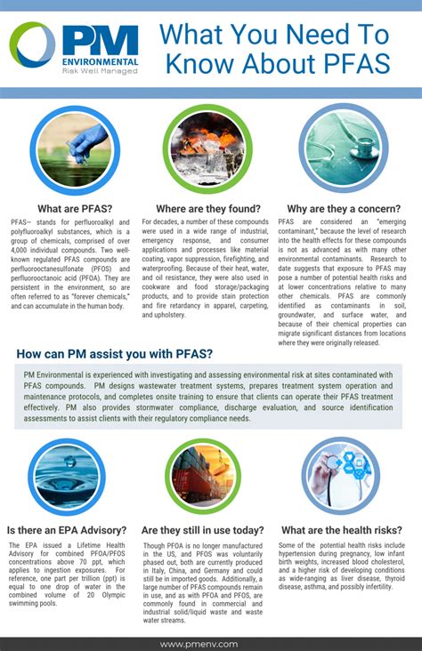 What You Need To Know About Pfas Infographic Pm Environmental