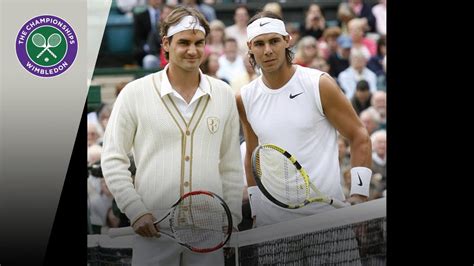 Roger Federer Vs Rafael Nadal Wimbledon 2008 The Walk On Youtube