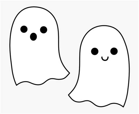 Halloween scene with a cute ghost. Ghost Coloring Pages Picture - Whitesbelfast