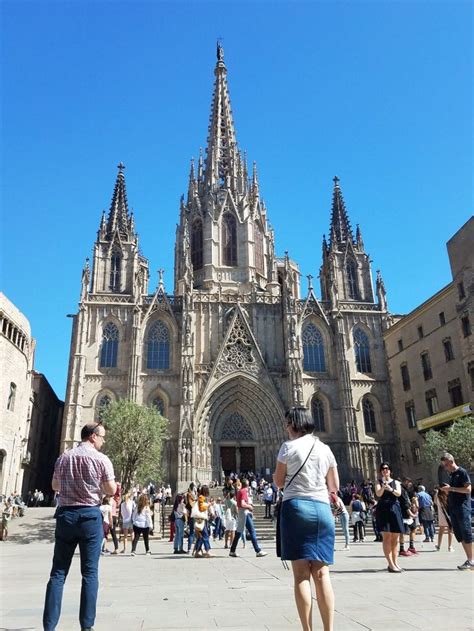 Barcelona Cathedral Barcelona Spain Gothic Quarters Barcelona