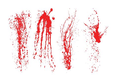 Blood Splatter Free Vector Art 1481 Free Downloads