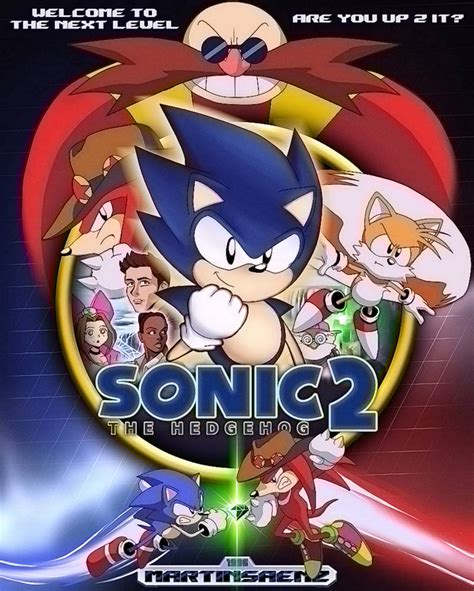 Sonic The Hedgehog 2 Poster Ova Style By Martinsaenz1996 On Deviantart