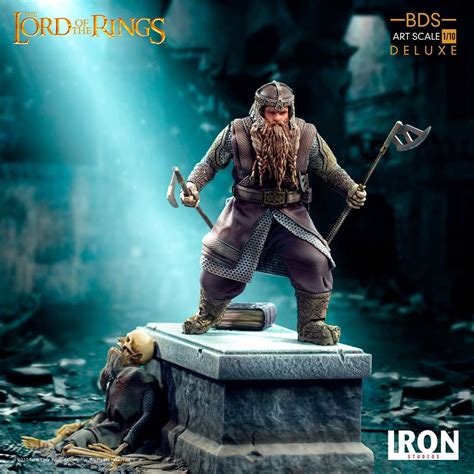 Lord Of The Rings Gimli Gets New Statue From Iron Studios