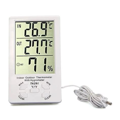 Buy Lcd Digital Hygrometer Humidity Thermometer 1pc