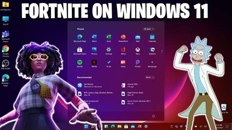 Windows 11 Playing Fortnite On Windows 11 Youtube