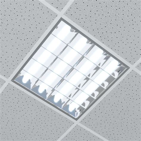 Office Ceiling Built Fluorescent Lamp Stock Photos Free Royalty Free