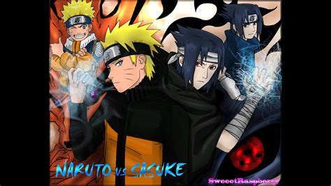 Naruto Hokage Vs Sasuke Akatsuki Wallpaper