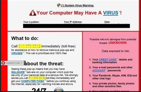 A friend has a question: Remove Microsoft Virus Warning Pop-Up | Updated