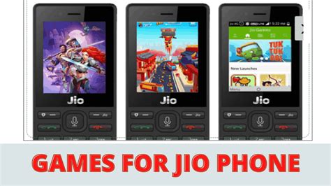 Best Games For Jio Phone Top 5 Fun And Addictive Games Jio Phone