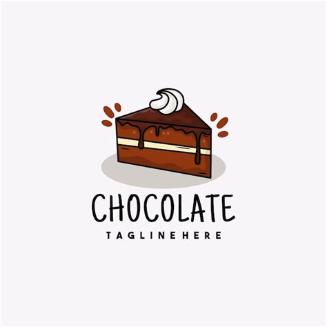 Premium Vector Creative Chocolate Illustration Logo Design