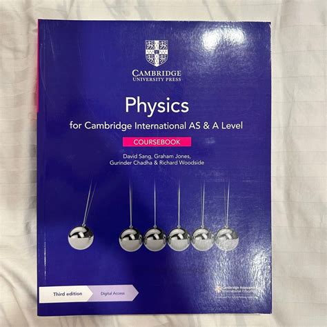Cambridge International As And A Level Physics Coursebook With Digital
