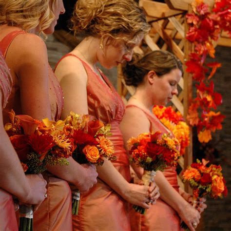 You can add mini pumpkins or any other fall decorations. Autumn or Fall Wedding Theme | St. Simons Island Wedding ...