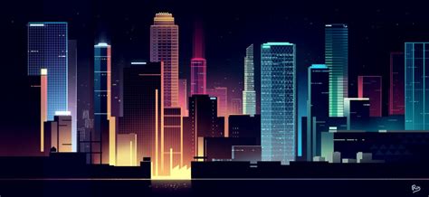 These Incredible Urban Skyline Illustrations Look Like Something Out Of