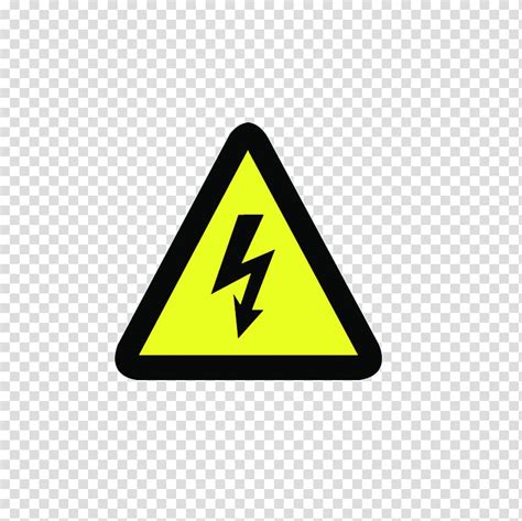 Electric shock causes, treatment, after effects, and prognosis. High Voltage sign, Electricity Warning sign Hazard symbol ...