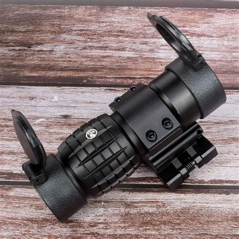 Tactical 3x Magnifier Scope Optics Scopes Riflescope Compact Sight With