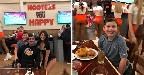 Father Rewarded His Son By Going To A Bar With Sexy Waitresses And He Loved It “i Want To Go