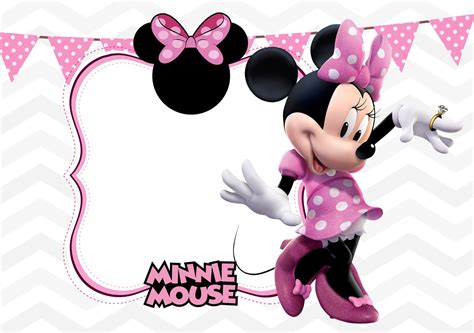 Minnie In Pink Party Free Printable Invitations008 1 600×1 126 пикс