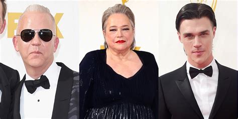 Ryan Murphy And ‘american Horror Story’ Cast Hit The Emmys 2015 2015 Emmy Awards David Miller