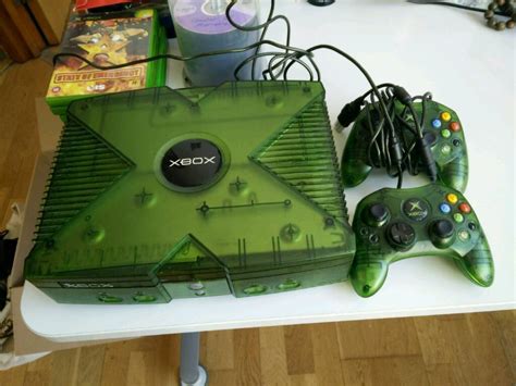 Modded Limited Edition Translucent Green Original Xbox In Islington
