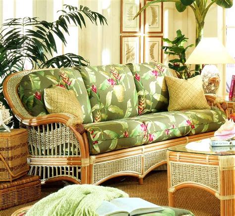 Image Detail For Indoor Rattan Sofa W Cushion Sunroom Furniture