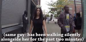 Video Of Woman Experiencing Street Harassment Is Noticeably Void Of