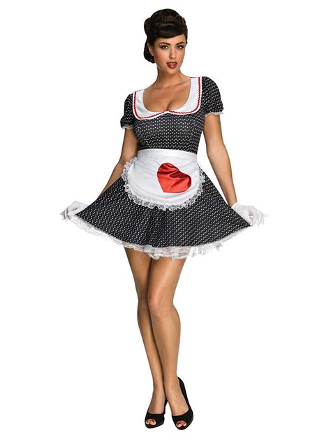Sexy Wishes Women S 50 S Housewife Costume 889684 Walmart Com