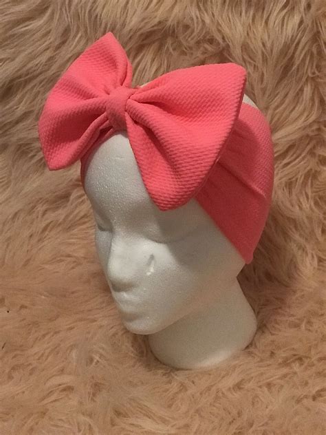 Pink Headband 🎀 Pink Headbands Handmade Bows Pink
