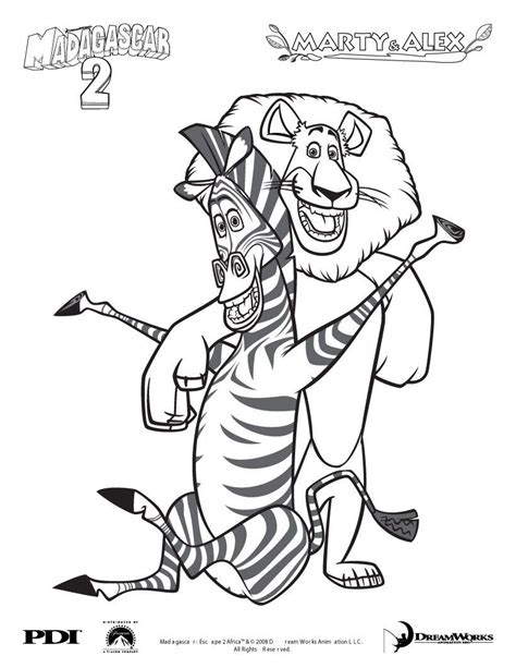 Enjoy coloring the madagascar 2 : Madagascar Coloring Pages King Julien - Coloring Home
