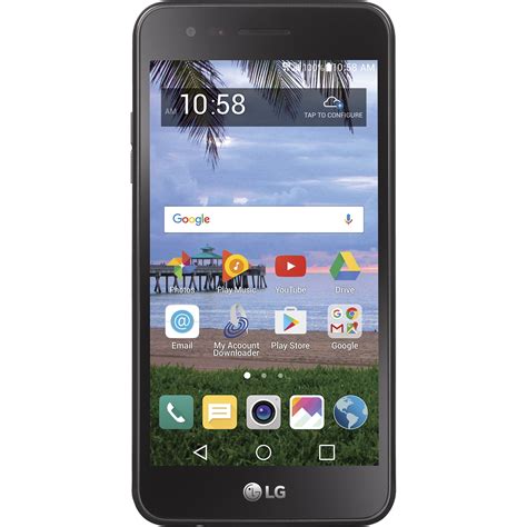 Tracfone Lg Rebel 2 8gb Black Prepaid Smartphone
