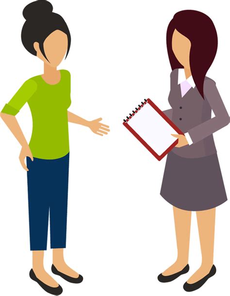 Two Business Woman Chatting Away Together With Some Clipart Woman