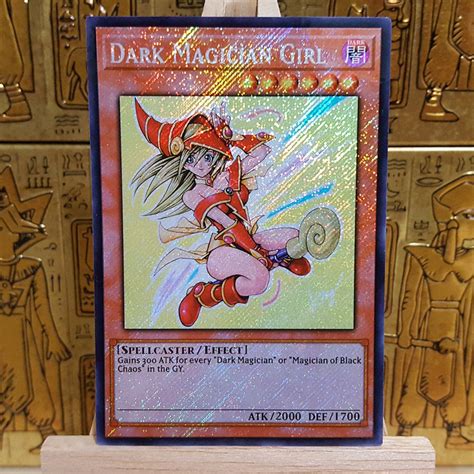Dark Magician Girl Arkana Secret Rare Near Mint Etsy