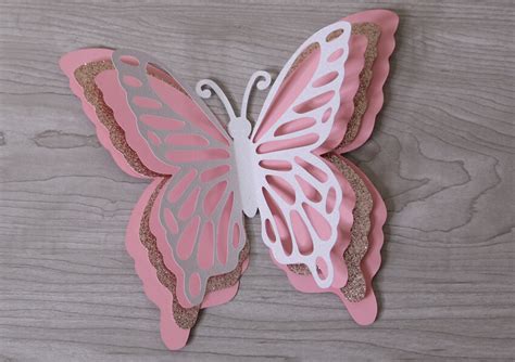 Paper & Party Supplies Butterfly SVG 3D Butterfly SVG Butterfly