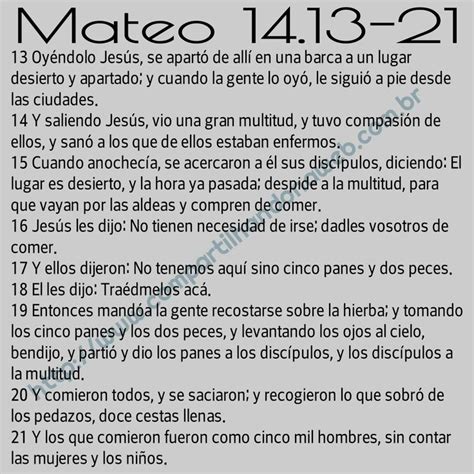 Mateo 1413 21