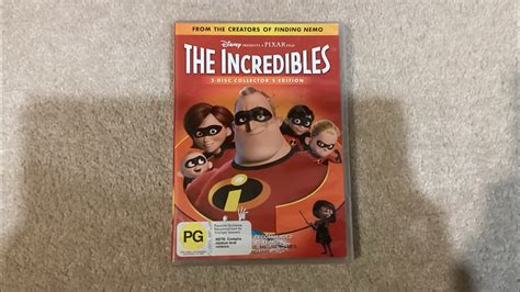 Opening To The Incredibles 2005 Dvd Youtube