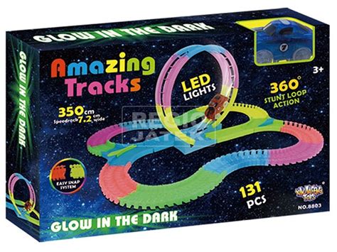 REGIO Játék | Amazing tracks világító autópálya autóval - 350 cm