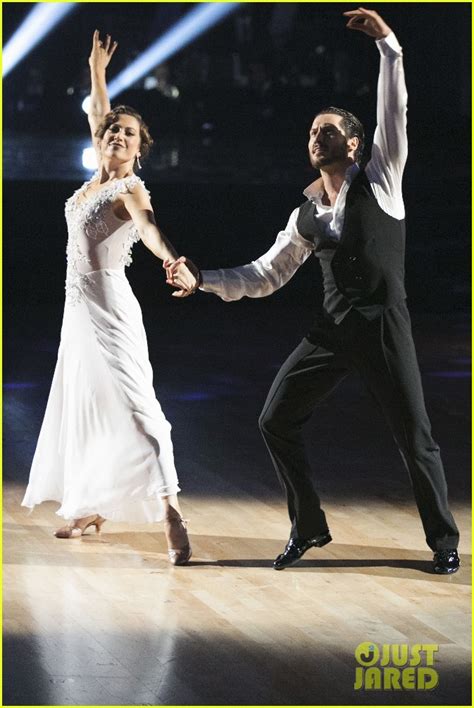Full Sized Photo Of Ginger Zee Val Chmerkovskiy Viennese Waltz Dwts 04