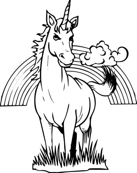 Desene De Colorat Cu Unicorni